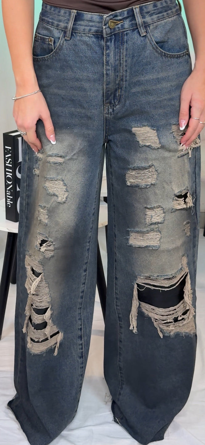 Jeans two face