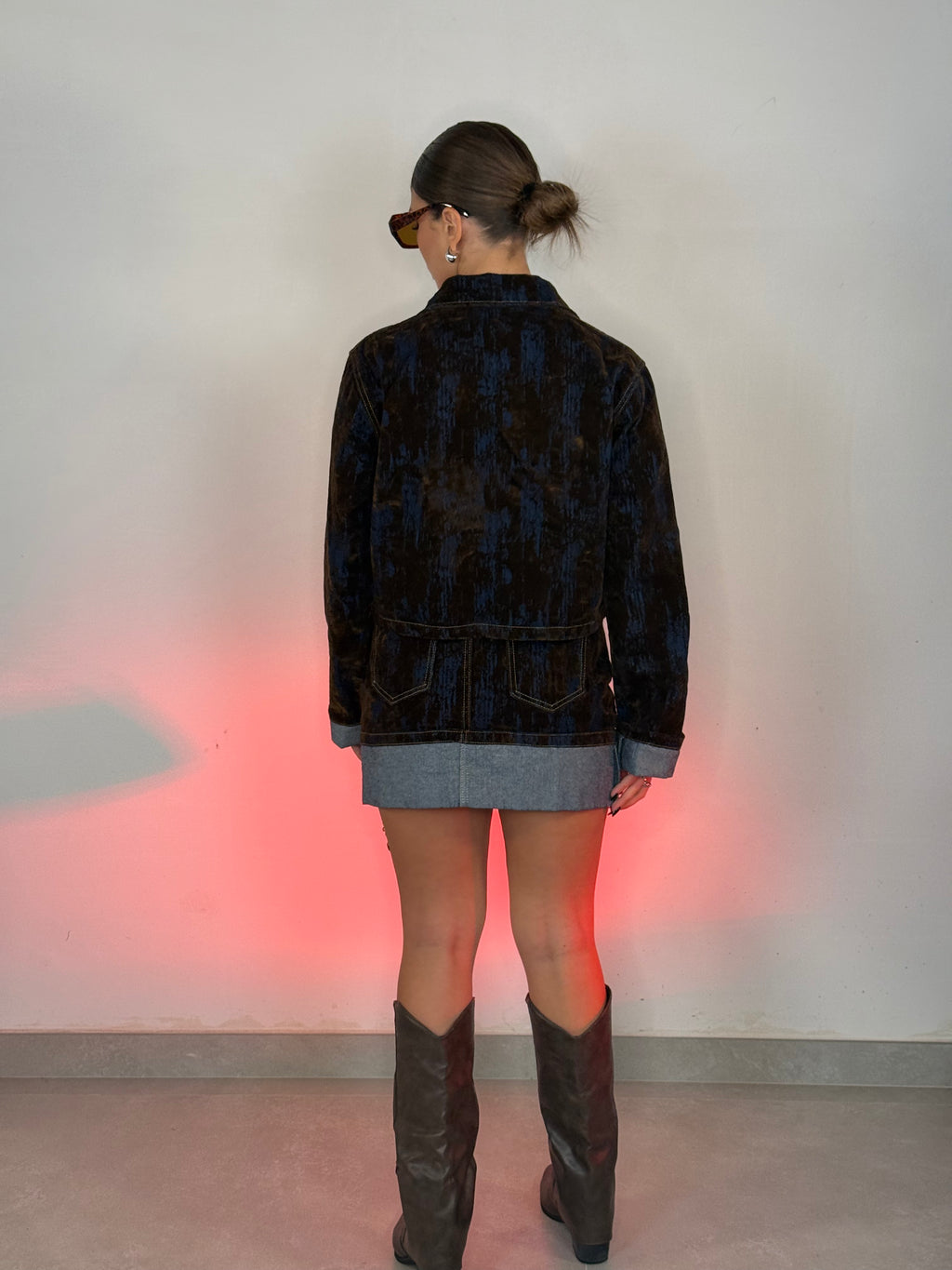 Coordinato gonna earth